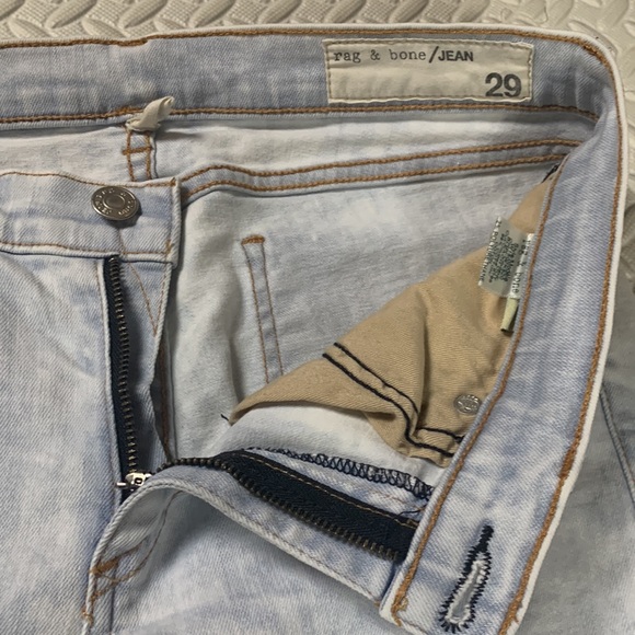 rag & bone Bleach Out Skinny Jeans - Picture 3 of 6